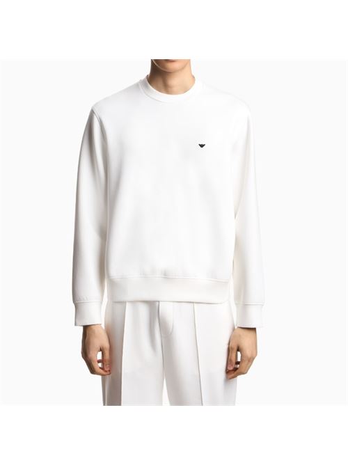 Felpa in double jersey ricamo micro aquila Emporio Armani | EM004533 AF10013.U0003